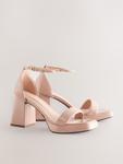 Босоножки на ремешках Next, розовый - фото 2