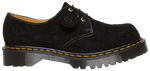 Кроссовки Dr. Martens 1461 Bex Made in England Emboss Suede Oxford 'Black', черный - фото