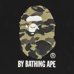 Футболка BAPE 1st Camo By Bathing Черный/Оливковый - фото 3
