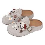 Закрытые тапочки для женщин XMISTUO, розовый - фото 12