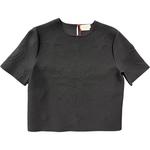 Топ женский Alexander McQueen, черный - фото