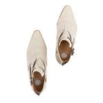 Женские ботильоны Canoly с вырезом, белые Yellow Box - фото 4