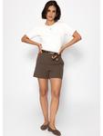 Тканевые шорты SASSYCLASSY, серо-коричневый - фото 2