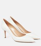 Кожаные туфли Gianvito 70 Gianvito Rossi, белый - фото