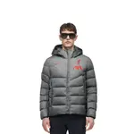 Пуховик мужской серый Nike, серый - фото 4