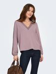 ONLY Блуза 'ONLGREGOR METTE' в цвете Mauve - фото 3