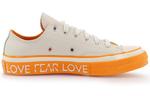 Кроссовки chuck 70 low 'love graphic - cream' Converse, бежевый - фото 2