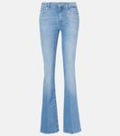 Расклешенные джинсы со средней посадкой 7 For All Mankind, Bloom - фото