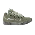 Кроссовки Lanvin Curb Sneakers, Green Silver - фото
