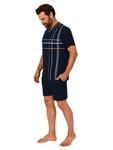 Пижама NORMANN kurzarm Shorty, темно-синий - фото 4