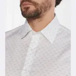 Рубашка узкого кроя Michael Kors, белый - фото 2