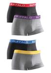 Боксеры BUFFALO Boxer shorts, пятнистый серый/черный - фото