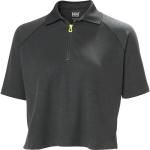 Женская укороченная рубашка-поло на молнии Inshore Helly Hansen Helly Hansen, Ebony - фото 4