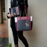 Сумка Rochelle с клатчем MKF Collection By Mia K., оливковый - фото 2