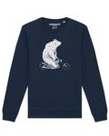 Толстовка Watapparel Bär auf Bike, темно-синий - фото