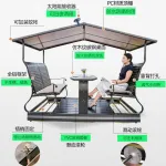 Беседка-качели Green Water с навесом - фото 6