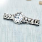 CASIO Часы Women's SHEEN 32mm Silver Watch, Silver Dial - фото 8