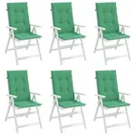 Подушка на стул Vidaxl, зеленый - фото 3