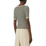 Футболка Regular женская WEEKEND MaxMara, коричневый - фото 3