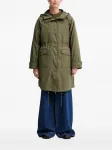 Пальто с капюшоном Levi'S, зеленый - фото