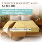 Простыня Carpe Sonno желтый, 100/200 см - фото 3