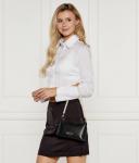 Сумка женская Love Moschino через плечо с жемчужинами, черный - фото 2