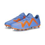 Футбольные бутсы Puma, цвет blau/orange/orange - фото