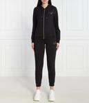 Спортивный костюм Ea7 Regular Fit на молнии, черный - фото