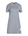 Мини-платье Thom Browne, серый - фото