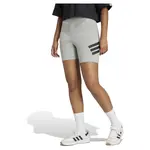 Леггинсы adidas Future Icons 3 Stripes Biker short, серый - фото