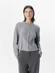 Пуловер Object Pullover, цвет Light Grey Melange - фото 3