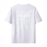 Футболка унисекс YIVIKII, белый - фото 3