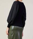 Мадли Блузка в черном цвете SKIES ARE BLUE - фото 2