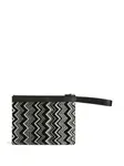 Клатч Keith с узором зигзаг Missoni Home, черный - фото 2
