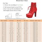 Ботильоны платформы Scaoruki, 109 Blue - фото 7