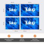 TULUP Тарелка 60x52 см, Зеленый лес - фото 5