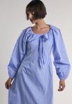 Платье Glamorous STRIPE GATHERED, Light Bl & Pk Stripe/Blue - фото 4