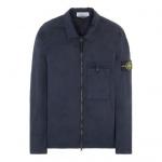 Куртка overshirt 'blue' Stone Island, синий - фото