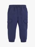 Детские хлопковые карго-брюки JoJo Maman Bébé, Pack of 2, Navy - фото 3