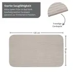 Коврик для ванной Sleepling, бежевый - фото 2