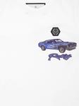 Футболка Philipp Plein Cars Racing, белый - фото 3
