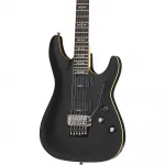 Электрогитара Schecter Guitar Research Demon-6 FR Satin Aged Black - фото 5