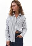 Блуза OXXO Button-down blouse, Medieval Blue Stripe/Blue - фото