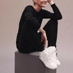 Свитер женский Hermes с прямыми рукавами, черный - фото 2