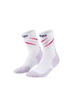 Носки CEP RUN COMPRESSION EDITION CLAW MID CUT, White Lilac Mix/White - фото