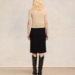 Вязаный топ SS24 женский хаки AMIPARIS - фото 4