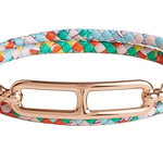 HERMES Шелковые браслеты Unisex Gold - фото 5