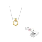 Унисекс золотое ожерелье Pandora, золотой - фото