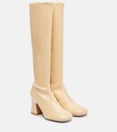 Ботинки Janis 80 до колена Chloé, Petal Beige - фото