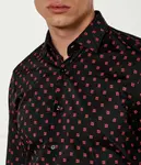 Рубашка Кенно Regular fit Hugo, черный - фото 4